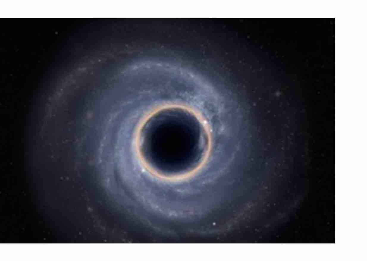 Black hole illustration